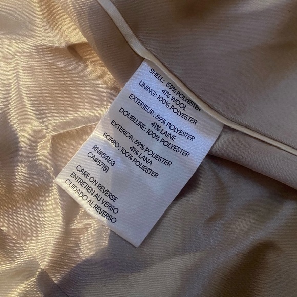 Calvin Klein - Asymmetrical Belted Wrap Coat Created for Macys - Petite XXS - Picture 15 of 16